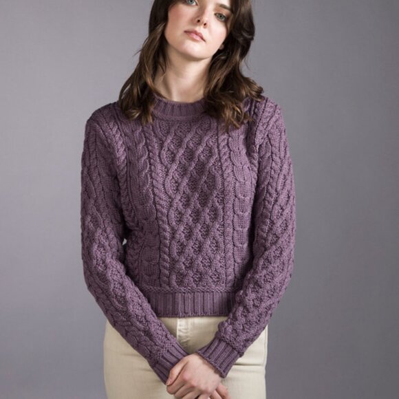 Cropped Arab Sweater wool Ireland - Picture 1 of 6